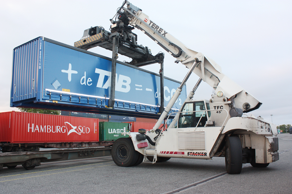 Le combiné échappe à la morosité du fret ferroviaire
